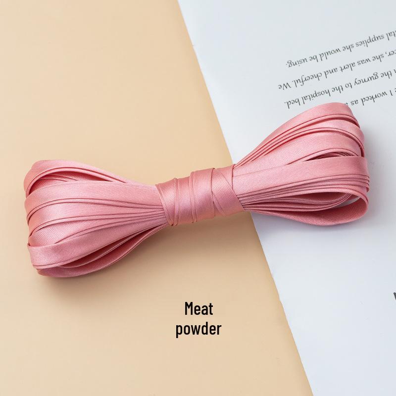 Hengmeihe Cheongsam 1 см кант отделка: Лента для подгибки под шелк, сложенная вчетверо, не требующая глажки