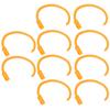 10Pcs Orange Cattle Nose Ring Good Elasticity Cow Nose Ring Nose Ring Accessory  Farm Management