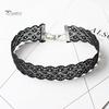 Puntos Women Jewelry Gift Gothic Tattoo Hollow Lace Clavicle Short Necklace Adjustable