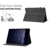 For Samsung Galaxy Tab A8 10.5 (2021) X205 X200 Leather Case Building Blocks Imprinted Tablet Cover