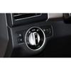Headlight Switch Control Fit For Benz 2008-14 C-Class Cover Trim Silver Aluminum