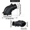 Air Filter Box Outlet Elbow Pipe Hose For Renault Clio MK4 165001258R A4150900300 For Nissan Terrano Kicks For Dokker Lodgy