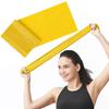 Тренировочная лента Theraband Резиновая лента Желтая Длина 1 м Ширина 12,5 см
