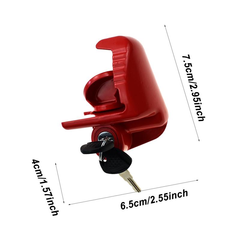 Замок сцепного устройства для прицепа Регулируемый замок сцепного устройства для автофургона Замок сцепного устройства для прицепа Аксессуары для прицепа Противоугонный замок для лодок, автомобилей, автофургонов