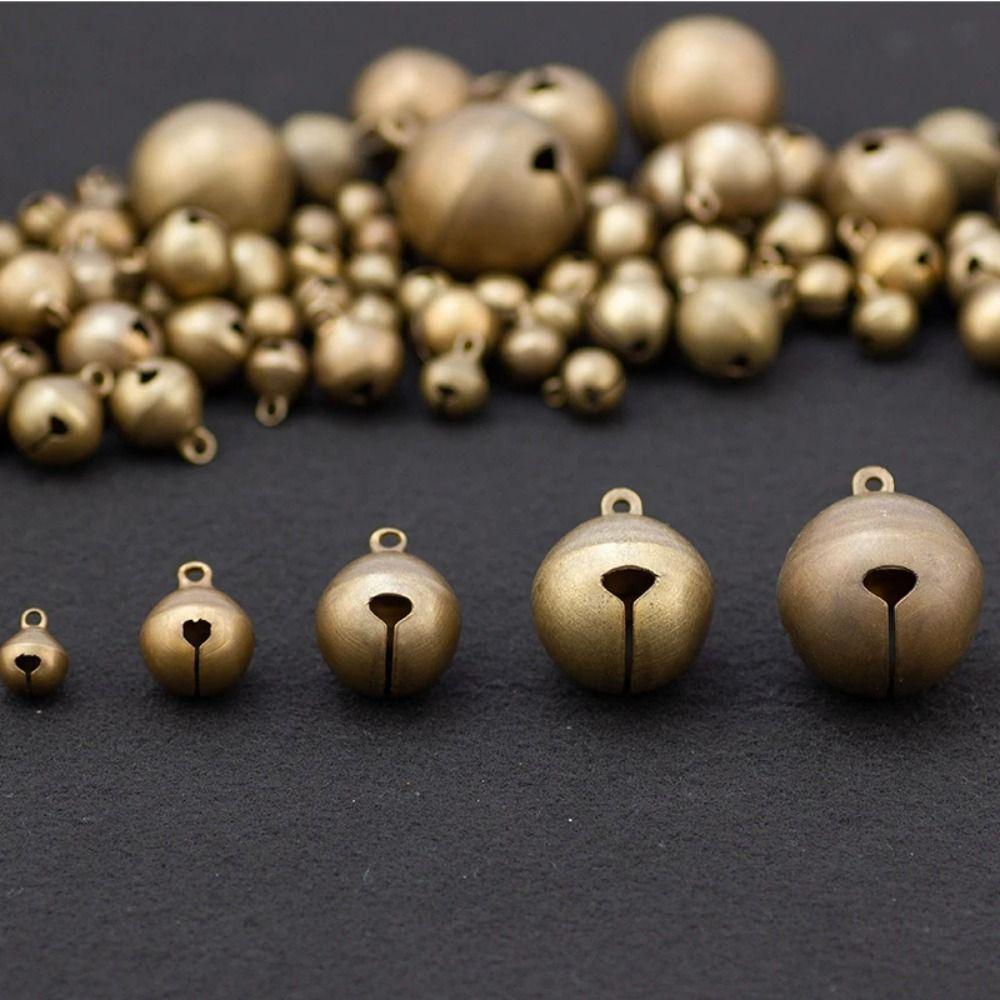 50/20/10/5 шт. подвеска-ошейник для домашних животных бронзовые металлические колокольчики многофункциональные аксессуары для рукоделия