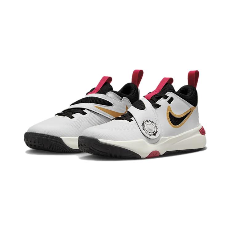 Nike Team Hustle D 11 Kids' Basketball Shoes Pre-school DV8994-104