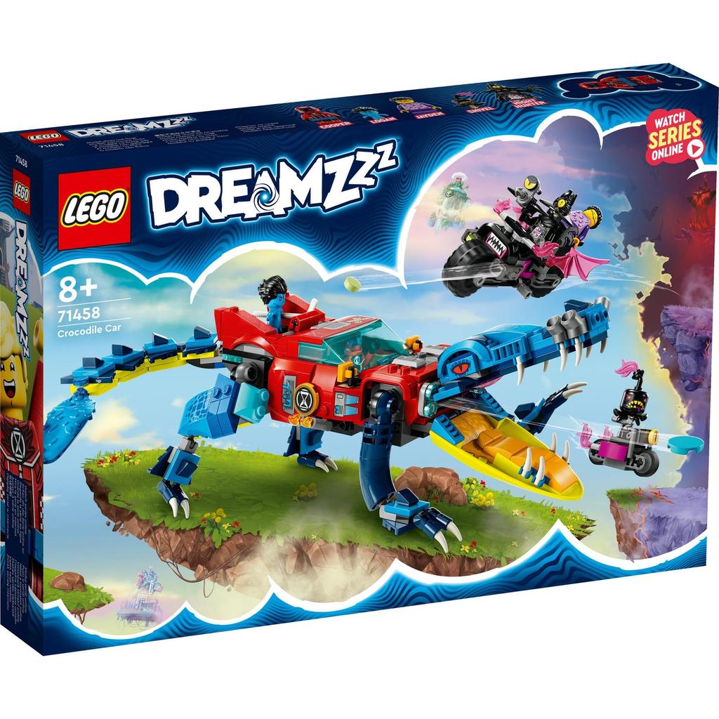 LEGO Мечты Крокодил Машинка Игрушка Подарок День Рождения Блок Рождество Мальчики Девочки Дети 8 Лет 9 Лет 10 Лет Начальная Школа Притвориться