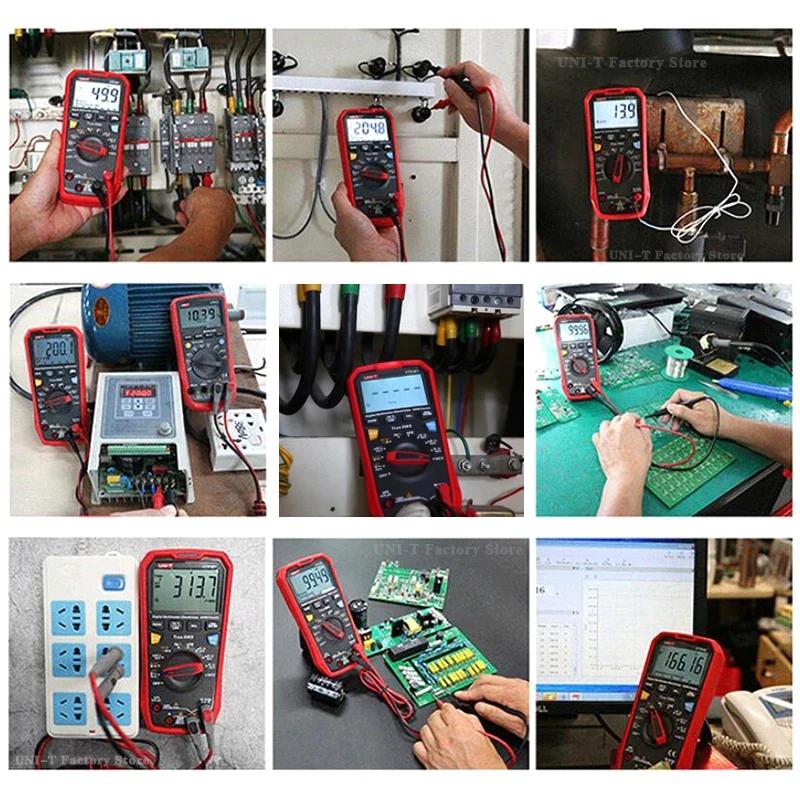 Профессиональный цифровой мультиметр UNI-T UT890C UT89X UT89XD UT105+ UT107+ UT61B+ UT61D+ UT61E+ Вольтметр Амперметр Электрический тестер