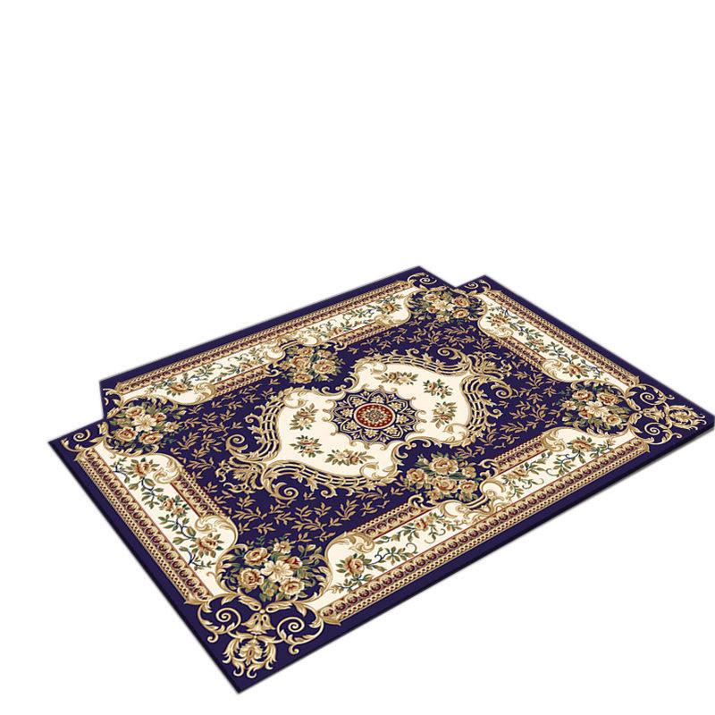 European Style Modern Non-Slip Water-Absorbing Door Mat, Machine Washable Entrance Carpet