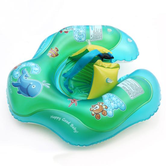 Inflatable Baby Swimming Ring Pool Float Anti-rollover Safety Seat for Children