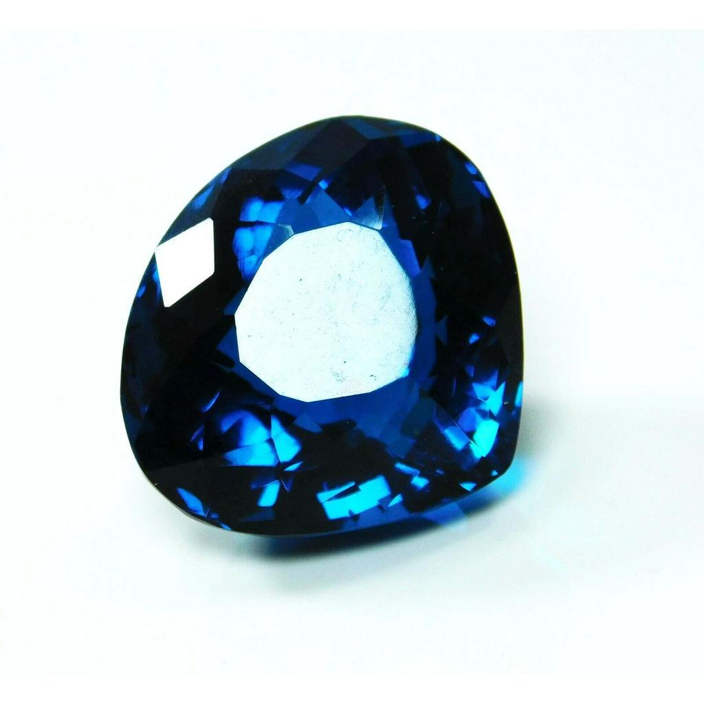 Natural Teal Sapphire Loose Gemstone Pear Cut 51 ct for Ring September Birthstone for Jewelry Making