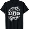 EASTON Футболка с забавным персонализированным именем, лимитированная серия, подарок-шутка