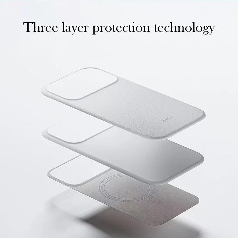 Benks Case For iPhone 17 Pro Max Leather Back Cover Case for iPhone 17 Pro