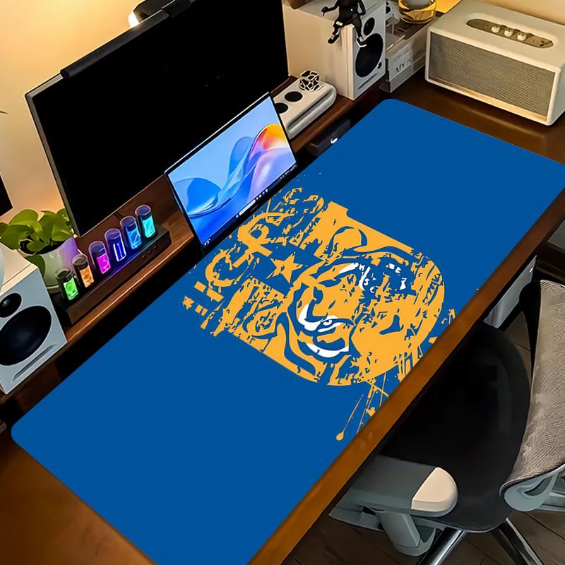 Tigres UANL Print Cushion Non-slip Laptop Tablet Big Mousepad XXL Mat Mini PC Playmat With Lock edge