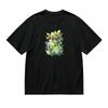 Women's Trend Classic T-Shirt Citrus and Herb Cocktail Art Design Cotton Tee USA