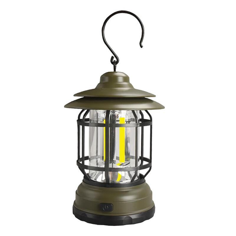 Retro Portable LED Camping Lantern