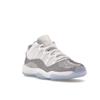 Детские кроссовки Air Jordan 11 Retro Low GS Cement Grey White University-Blue 528896-140