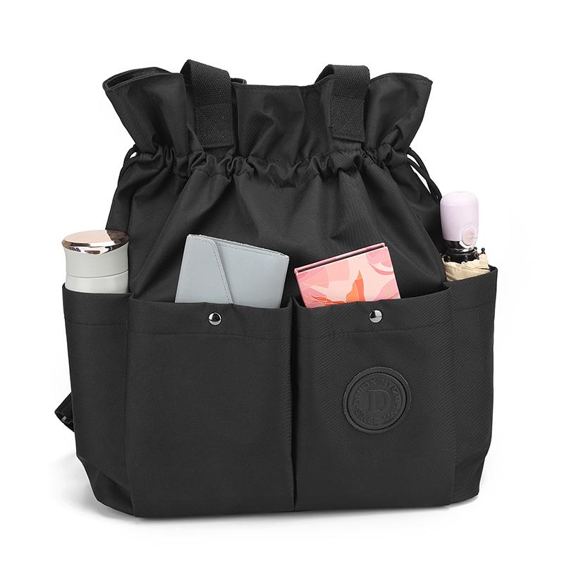 Women's Drawstring Backpack Multifunctional Travel Bag Portable Shoulder Bag Men's Large Capacity Backpack