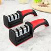 Stainless Steel Four-stage Fast Knife Sharpener Ceramic Tungsten Steel Kitchen Supplies Knife Sharpening Rod Handheld Sharpening Stone