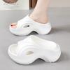 Super Thick-soled Slippers Women's New Summer Models Increase Height Outdoor Wear and Step On Shit Sandals Direct Supply