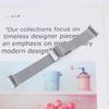 Compatible with Fitbit Charge 3/4/3 SE Anti-Collision Stainless Steel Metal Watch Band