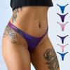 Lady Spring Summer New Style Color Drill Sexy Fitness Exercise Lift Hip Low Waist Thong Underwear