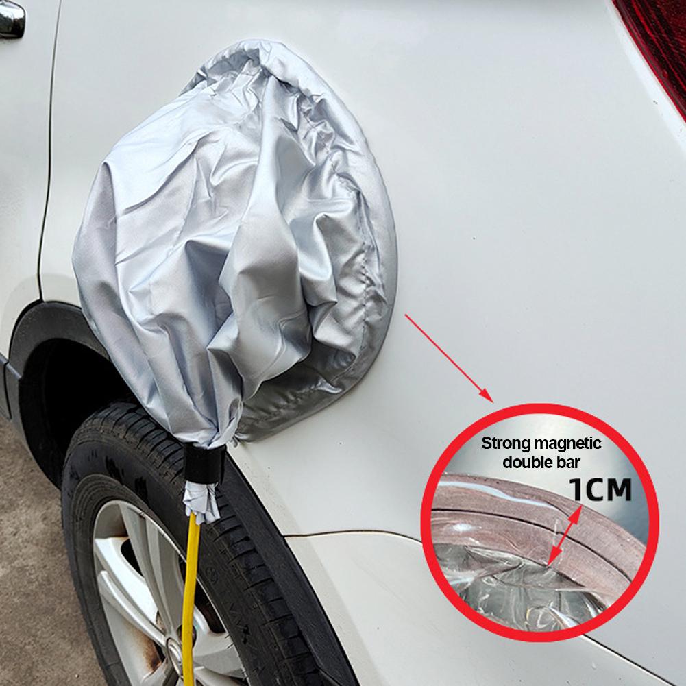EV Charger Plug Port Cover Magnetic 360 Degree All-round Waterproof Dustproof Beautiful Charger Protector for Electric Car