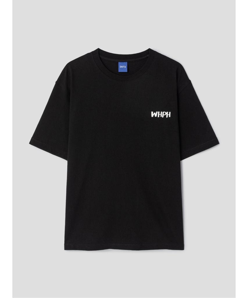 SHIFT.G Whph Футболка с принтом медведя для кемпинга Черная