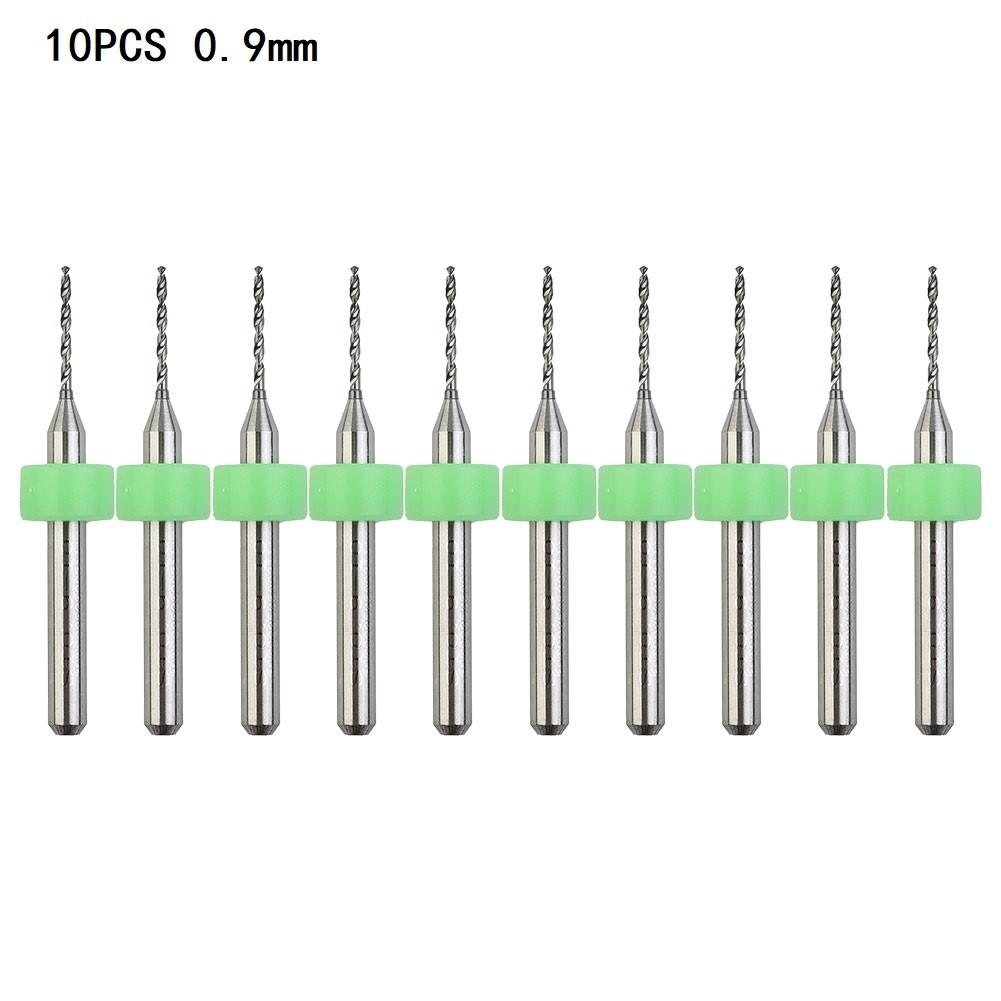 PCB Drill Bits Supplies Trimming Wood Workshop 10pcs Acrylic Aluminium Carbide