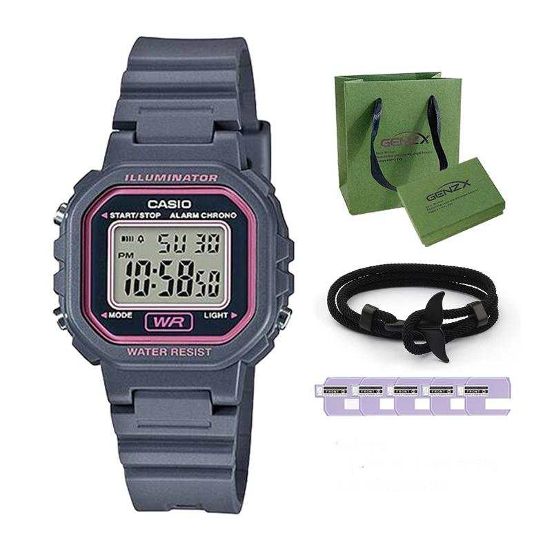 Casio Женские цифровые часы серии 34,5 мм Серые LA-20WH-8A LA-20WH-8A