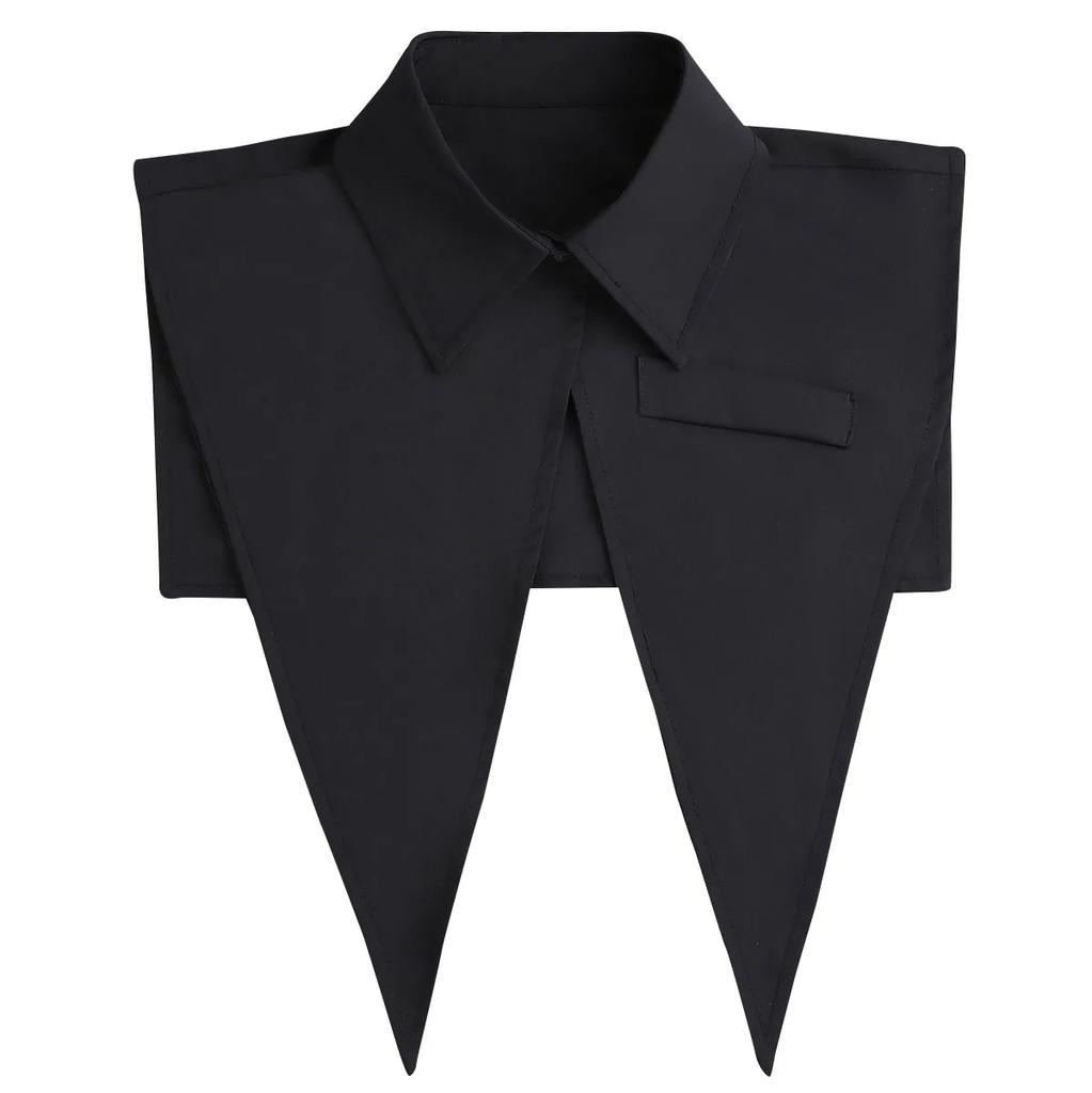 Business Lapel Fake Collar for Women Shoulders False Collar Removable Formal Shirt Detachable Collars Neckwear Decorative