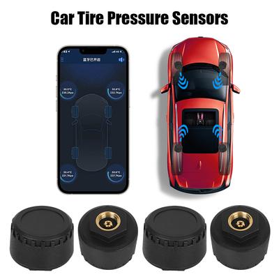 Датчики давления в шинах автомобиля TPMS Отображение в приложении для мобильного телефона Внешняя система мониторинга давления в шинах Android/IOS Bluetooth 5.0