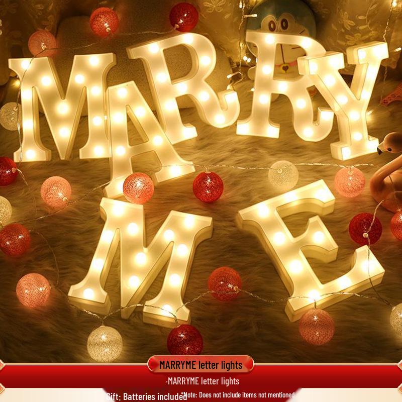 Romantic Indoor Proposal & Celebration Candle Decor Set