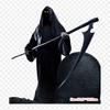 2016 смерть знаменитостей Grim Reaper смерть утюг на теплопередаче печать виниловые нашивки наклейки для одежды DIY аппликации моющиеся нашивки