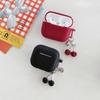 Силиконовый чехол для Airpods 4 3 Pro 2 1 Защитный рукав с 3D-подвеской-вишней Чехлы для беспроводных наушников для Apple Airpods Pro2