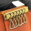 Б/у Держатель для ключей LOUIS VUITTON Коричневая кожа унисекс