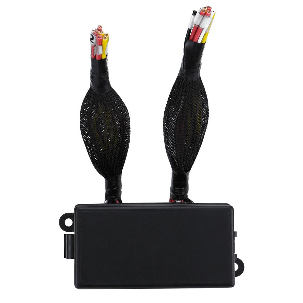 12V Pre-Wired Fuse Relay Box With 4pcs 4-Pin 40A Relays & 12 Fuses For Auto Car Marine Boat