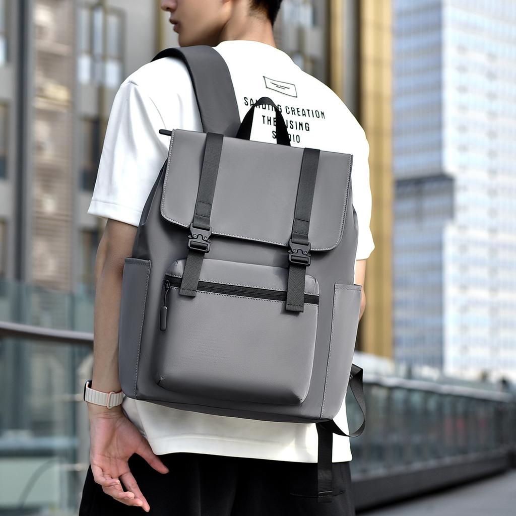 Backpack Men'S Premium Casual Backpack Large Capacity Commuter Backpack Business Computer Bag