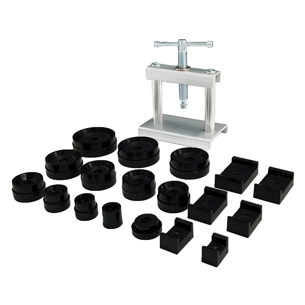 Набор инструментов для прессования часов с 12 формами Задняя часть корпуса часов Блидер для закрытия крышки аккумулятора Батарея для часов