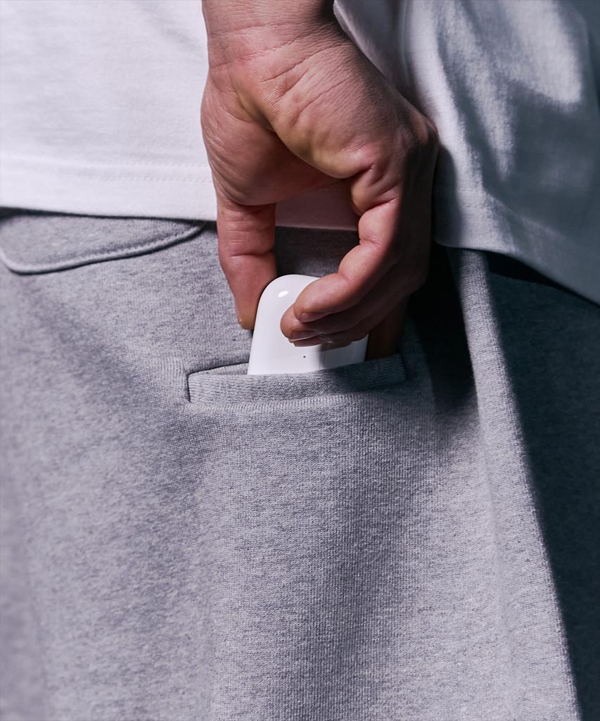 THERANK Titan Core Bermuda Pants [Melange Grey]