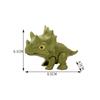 Mini Finger Dinosaur Anime Action Figures Toys Funny Simulation Dino Interactive Biting Hand Creative Tricky Tyrannosaurus Model