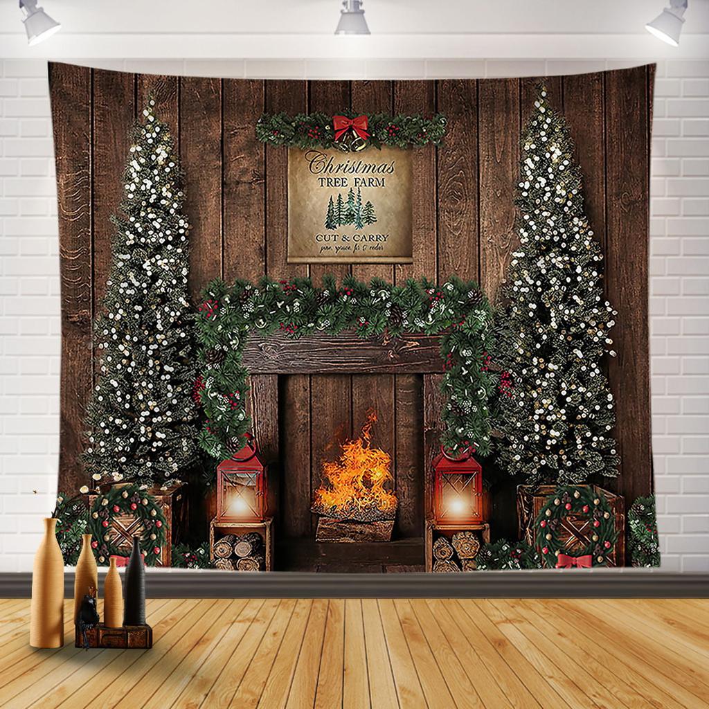 Веселая Рождественская елка, украшение для дома, гобелен, Рождественская комната, гостиная, украшение на стену, фоновая ткань
