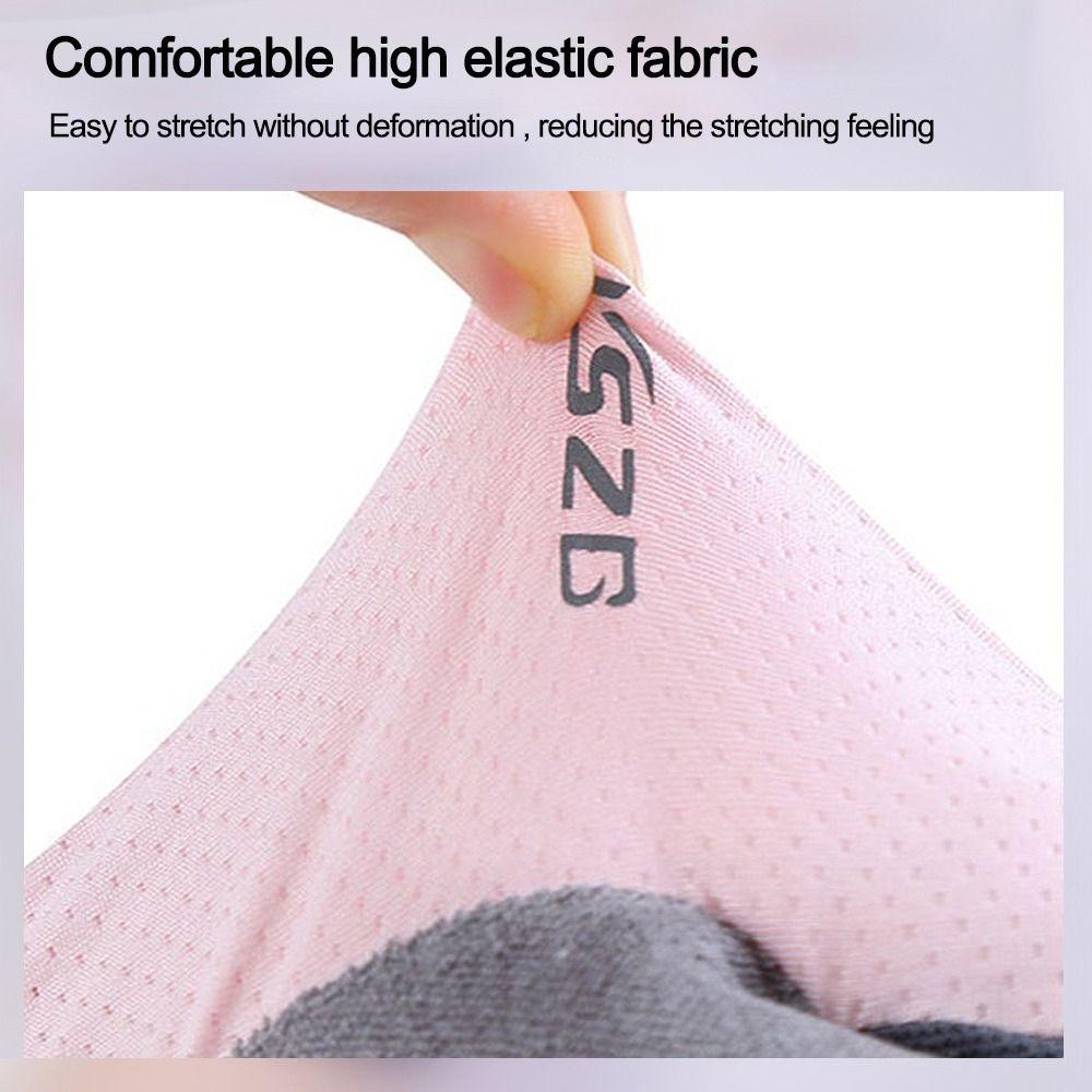 Велосипедное снаряжение Перчатки Ice Silk Рукавицы для вождения и рыбалки Перчатки для езды на велосипеде Рукавицы с полупальцами