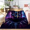 Black Panther Flight Area Rug Suitable for Indoor And Outdoor,Carpets for Kitchens, Homes, Offices, Living Rooms,Home Decor,Christmas Gift