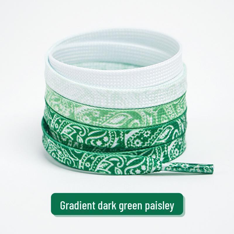 Cashew Flower Shoelaces for Air Force 1, Canvas Shoes, and Dunk Sneakers – Unisex