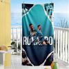 Golden Number Seven Beach Towel Soft Durable Quick-Dry Comfortable Lightweight Portable for Swimming,Beach,Camping, Travel, Beach Accessories,Gym