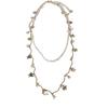 Elegant Double-Layer Butterfly Pearl Necklace with Tassel - Stylish Versatile High-End Choker