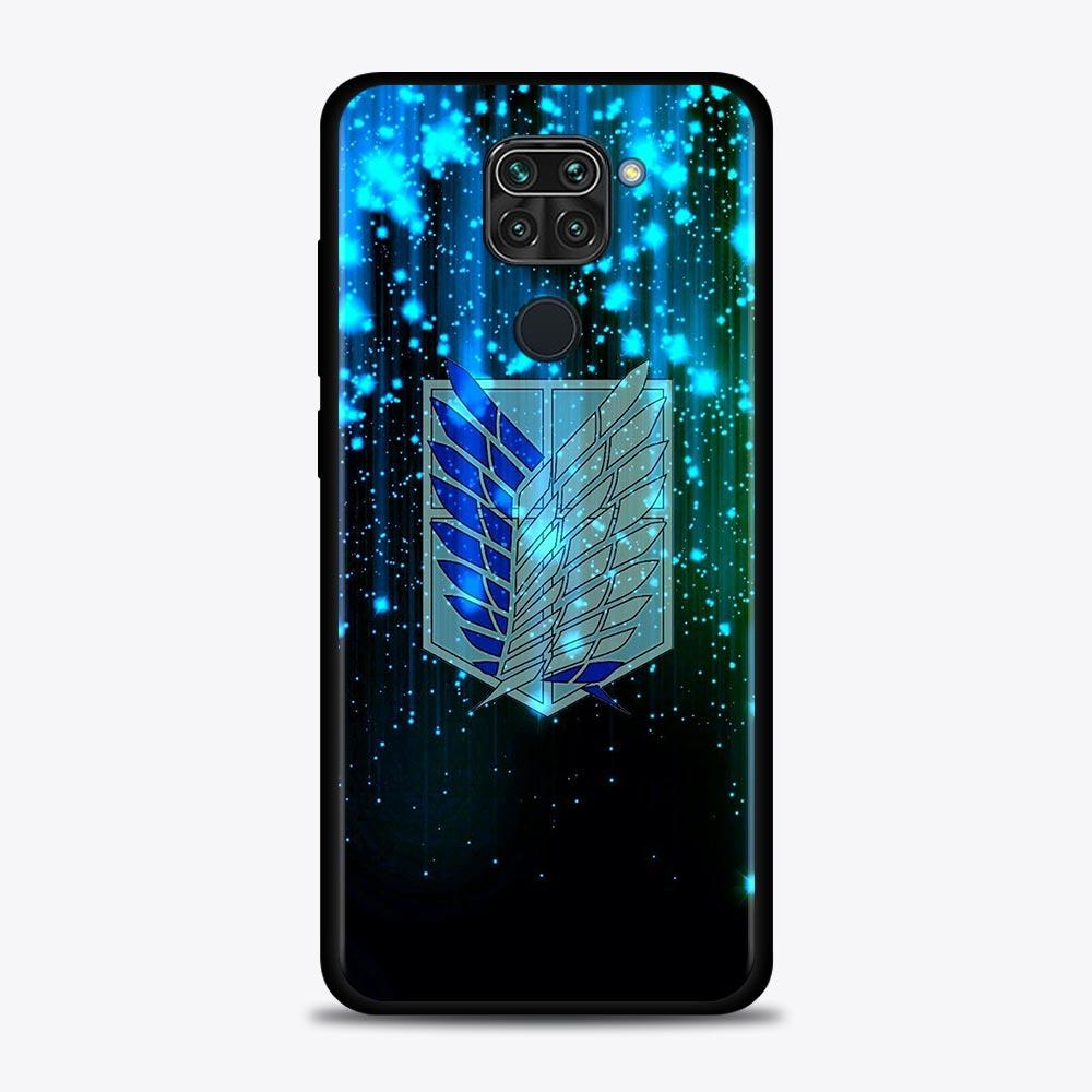 Чехол для Xiaomi Redmi Note 11 9 8 10 Pro 7 9T 8T 9S 10Lite чехол для REDMI 9 8 9C 9A 8A 7A силиконовый чехол Attack On Titan Icon