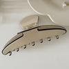 Simple Acrylic Elegant Hairpin Headwear Hair Clip Hair Claw Crab Clamps