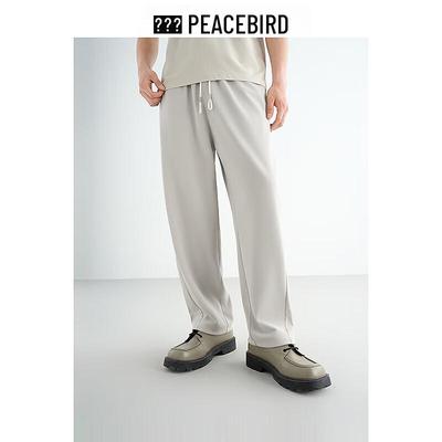Мужские летние повседневные брюки прямого кроя от Peacebird